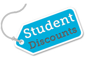 student discounts for college students