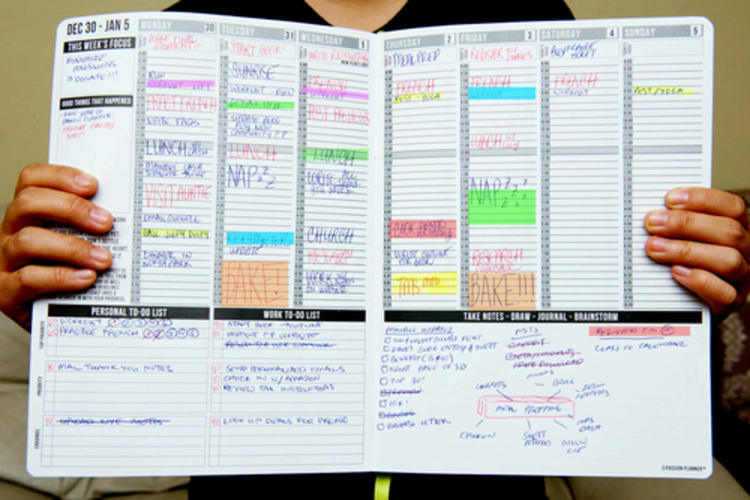 student planner for time management