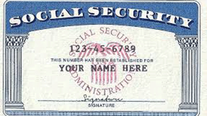 social security card for college