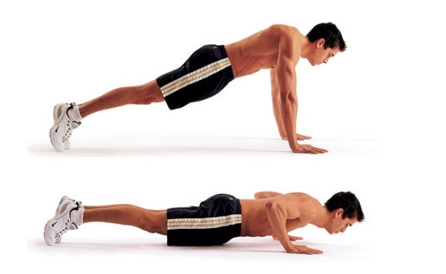 Pushups workout for teenagers