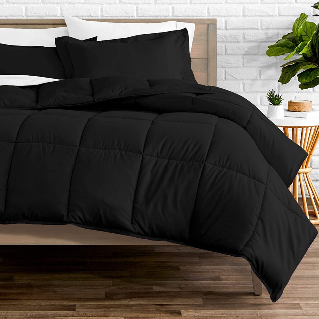 all black comforter set