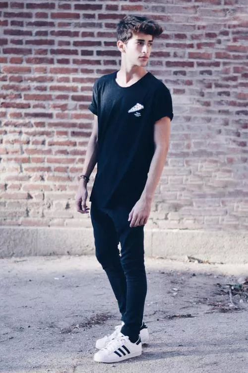 black on black summer outfits for teenage guys