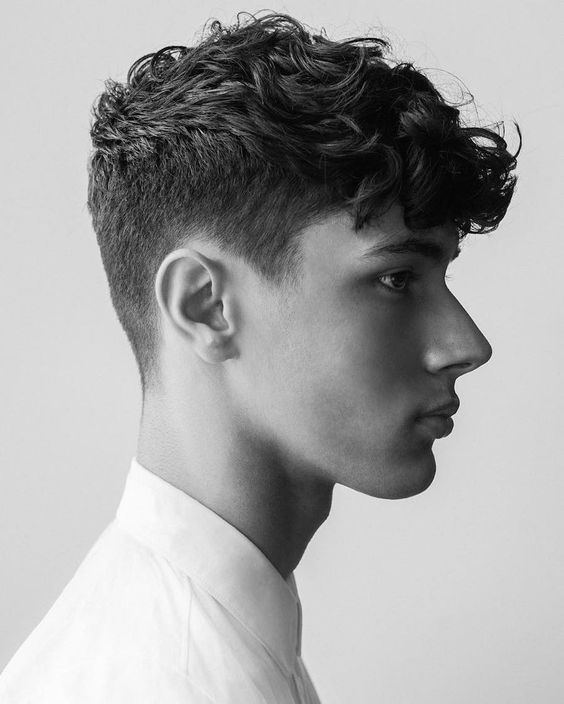 curly hairstyles for teenage guys