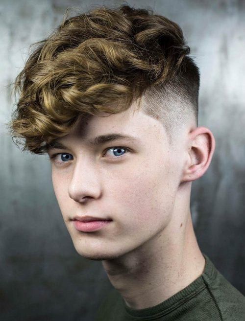 heavy fringe hairstyle for teenage guys