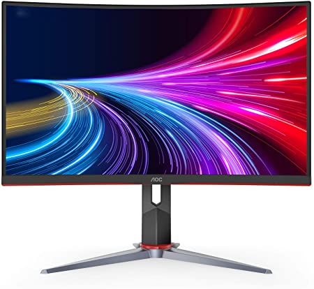 AOC Curved Gaming Monitor for Teenage Guys