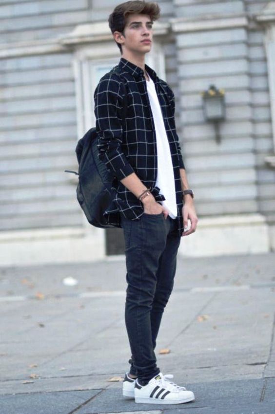 Black and white party outlet outfit ideas for guys