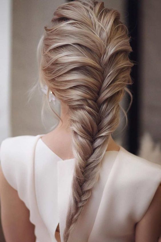 fishtail braid hairstyle