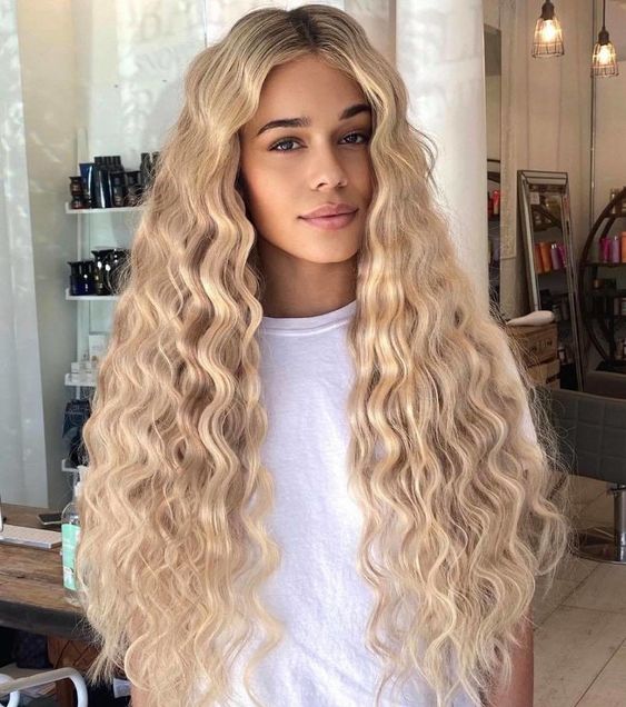 mermaid curls for teenage girls