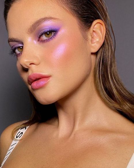 lilac makeup inspiration