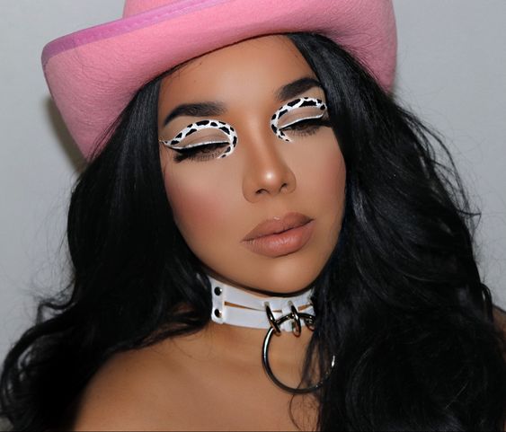 cowgirl makeup ideas for festival