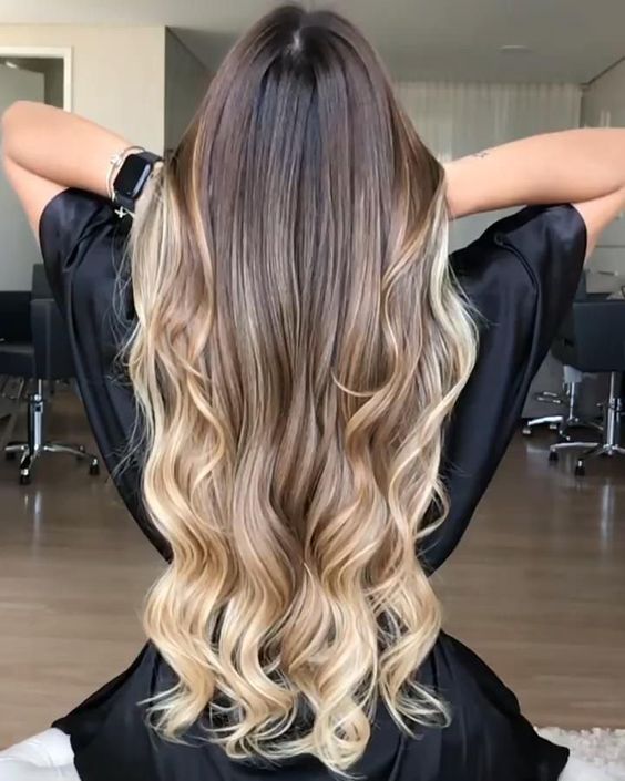 ombre hairstyles for homecoming