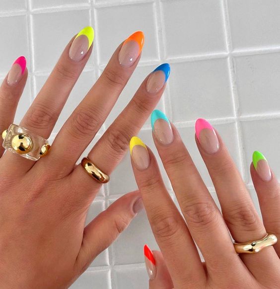 colorful summer nail designs for teens