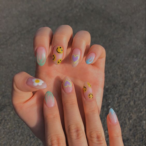 fun spring nail designs for girls