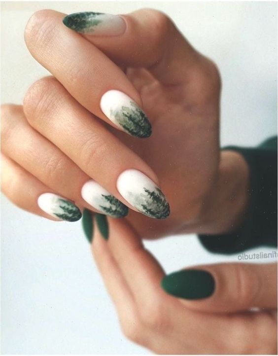 pine tree nails