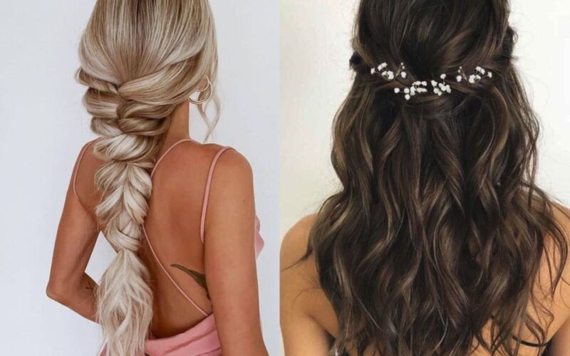 homecoming hairstyles for long hair