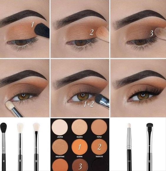 easy homecoming makeup step by step