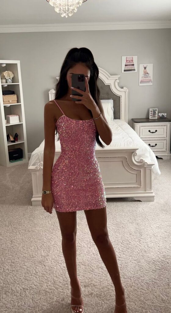 pink homecoming dress ideas