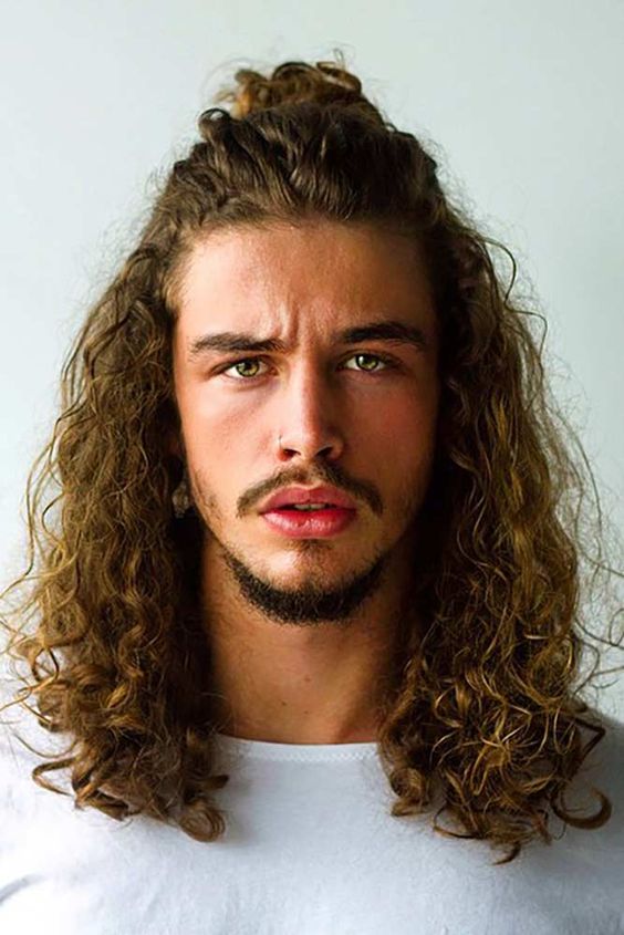 long curly skater hairstyles for guys