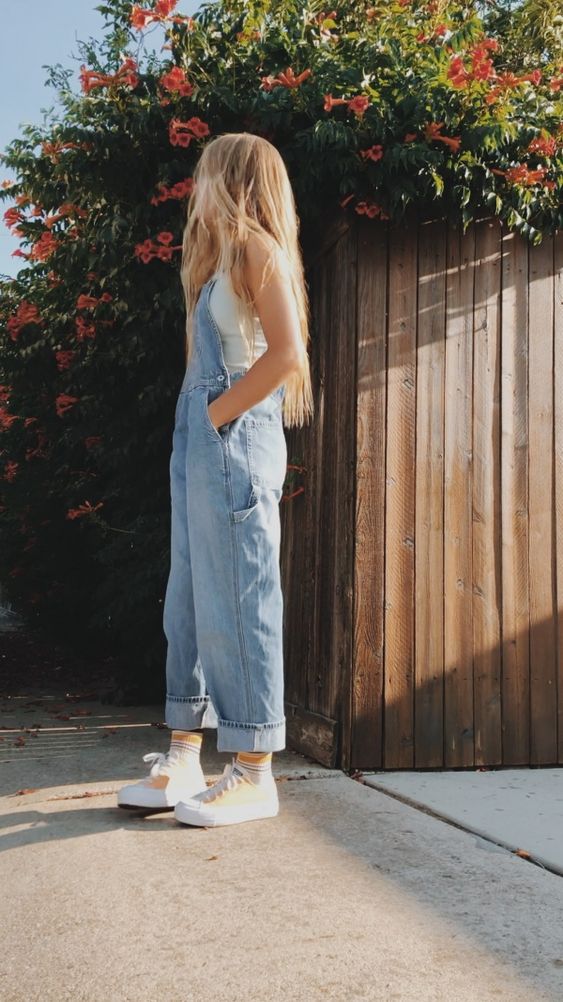 denim overalls for teens