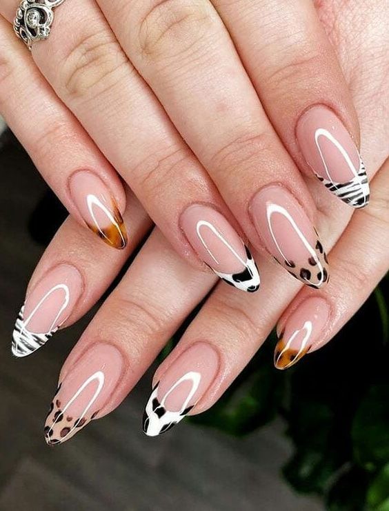 animal nail designs