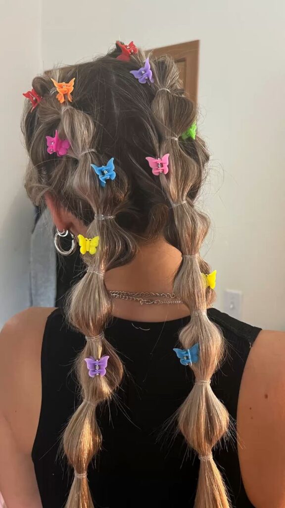 butterfly clips for festival