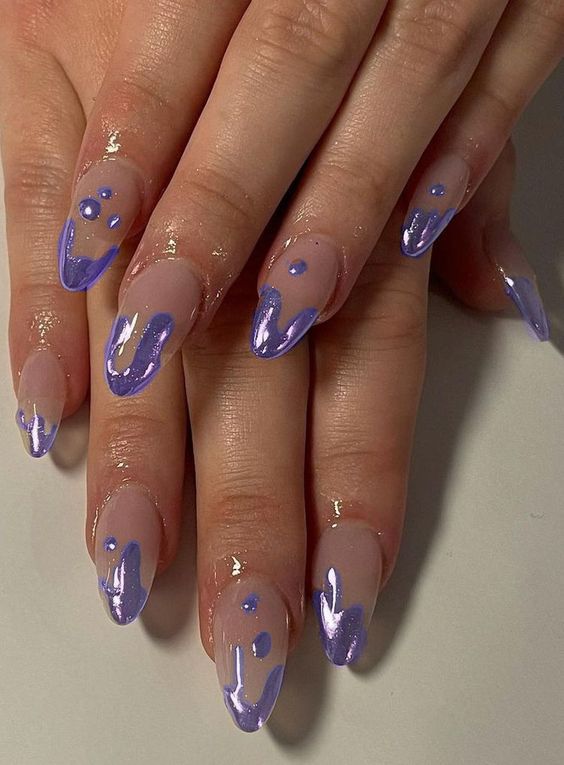 drip nails for festival