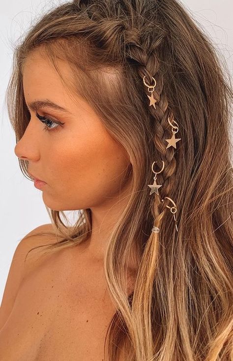 festival hair charms