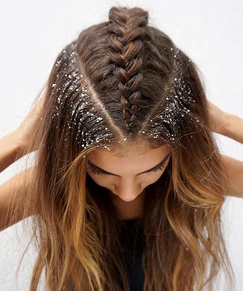 center braid hairstyle