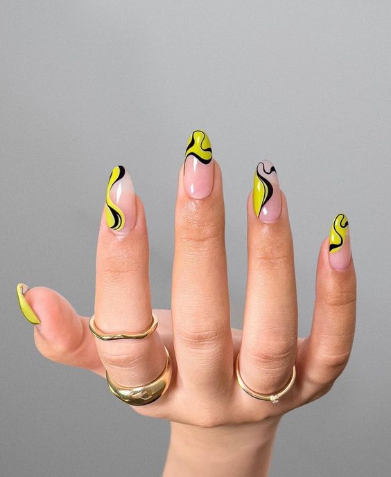 best neon festival nail ideas