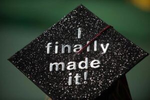 clever grad caps for teachers