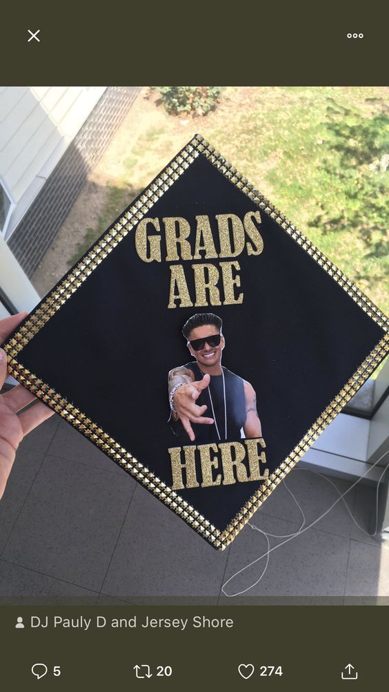 grad cap ideas for rappers