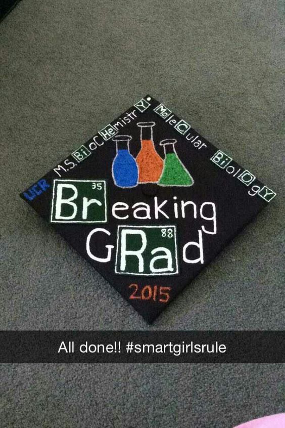 TV show inspired graduation cap ideas