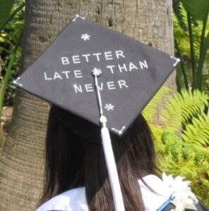 The Beatles graduation cap design