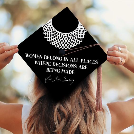 feminist graduation cap ideas