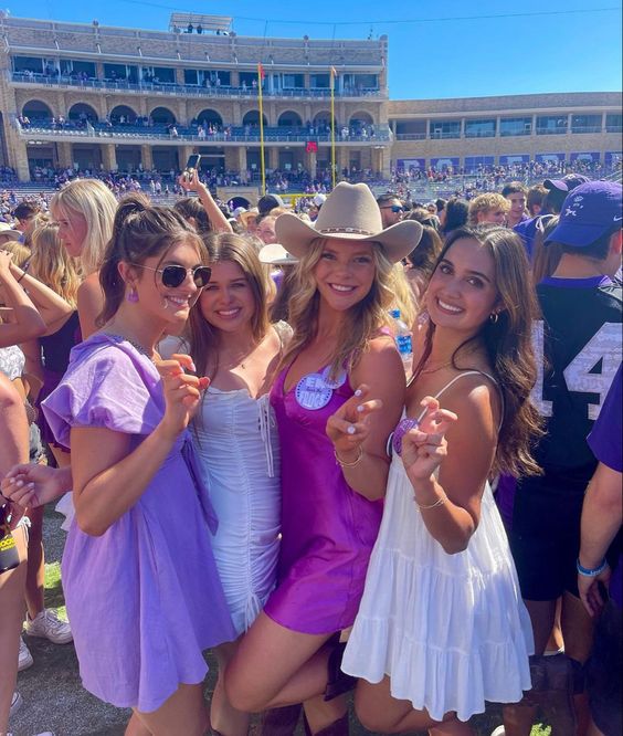 college game day dresses