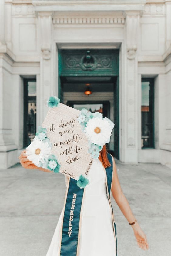 inspirational graduation cap designs