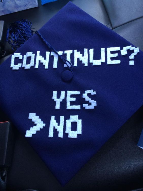 graduation cap ideas for gamers