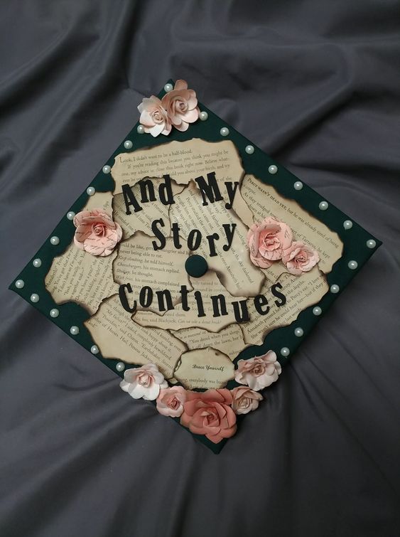 genius grad caps for bookworms