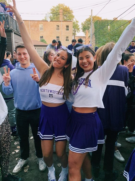 college game day outfit skirts