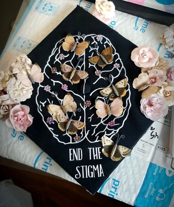 Psychology graduation cap