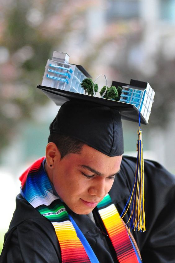 creative graduation cap ideas Architect