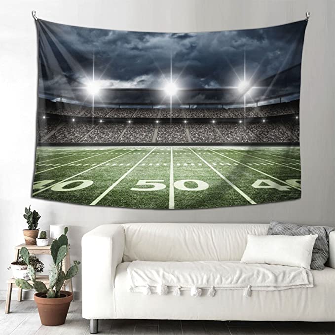 football field tapestries for guys dorms