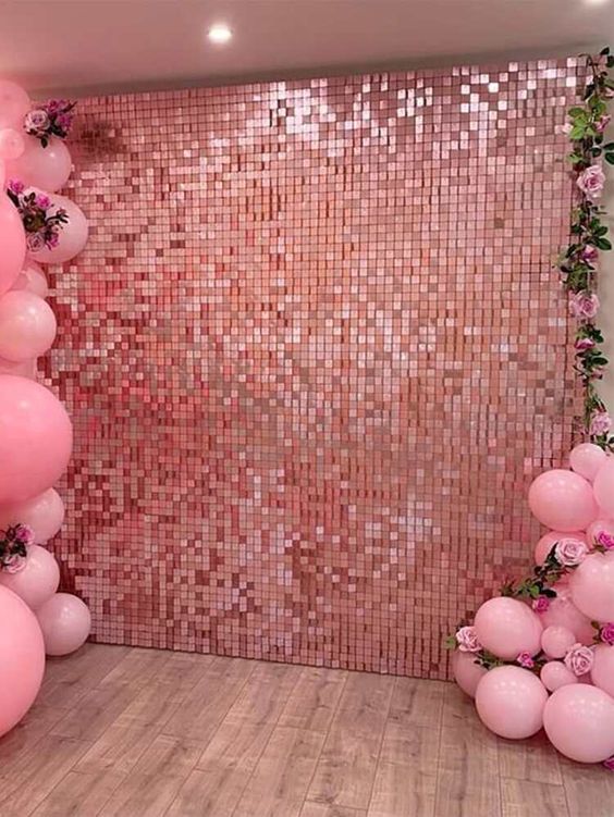 holographic photo booth backdrop