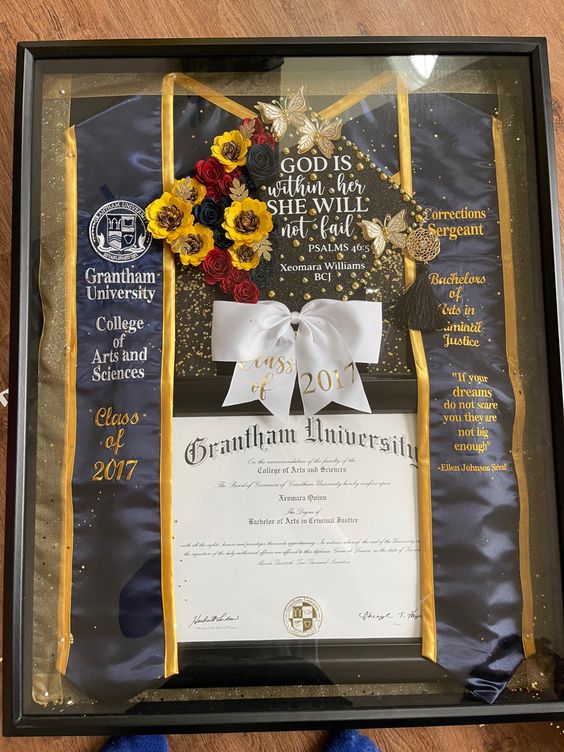 graduation frame ideas