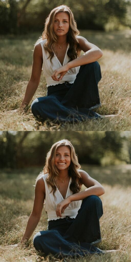 outdoor senior portrait ideas girls