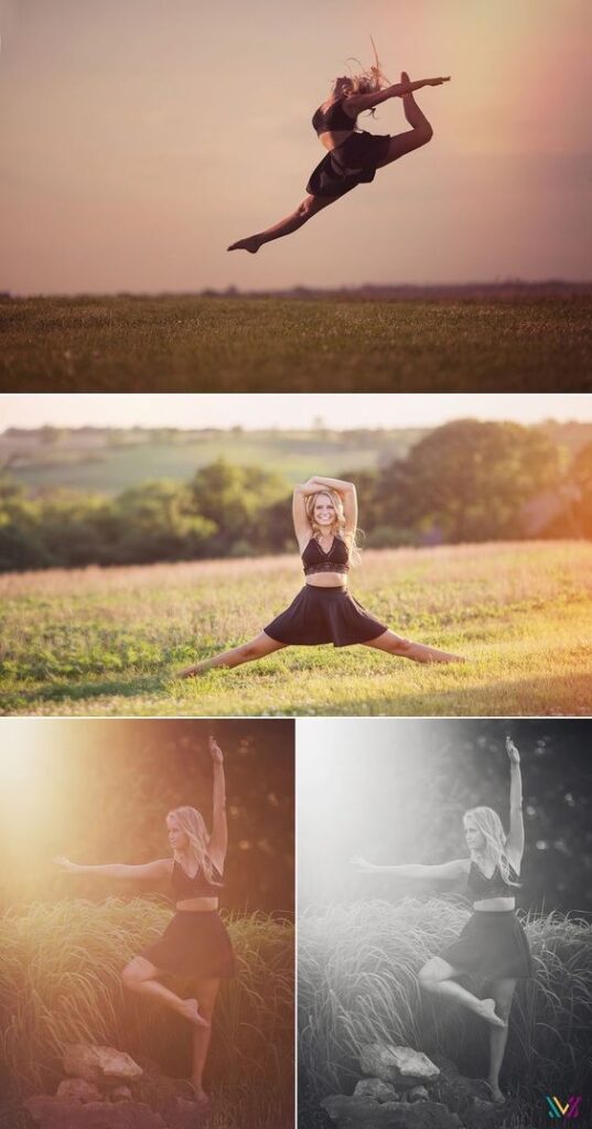 creative outdoor senior picture ideas for girls