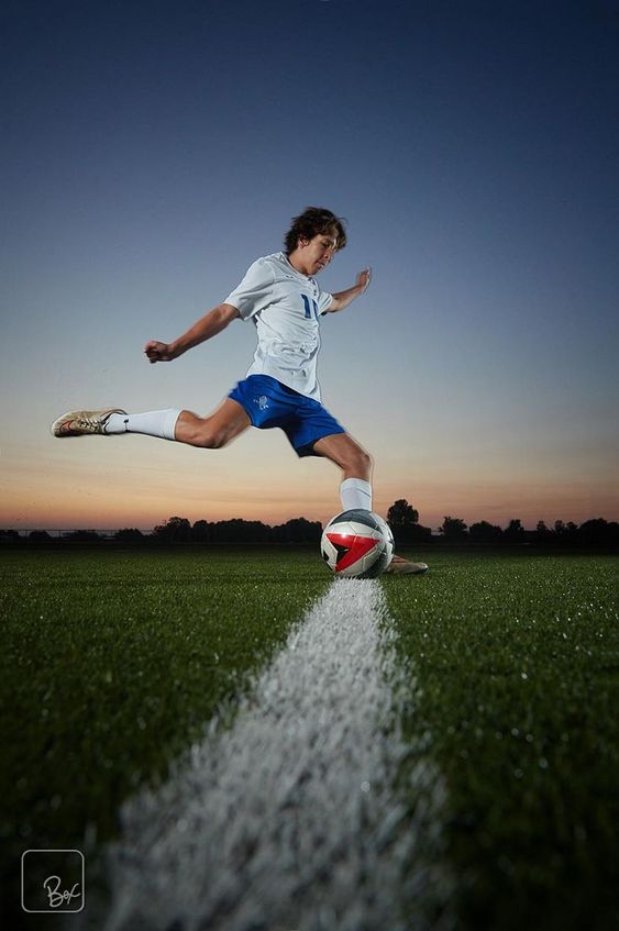 soccer senior pictures