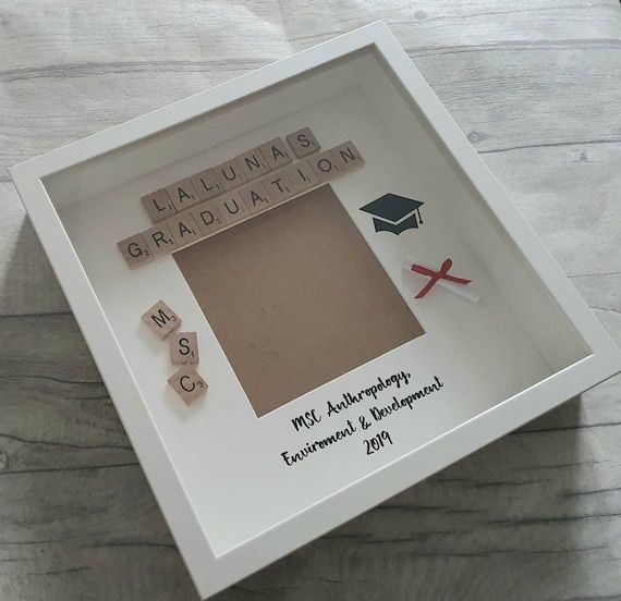 personalized scrabble graduation frame