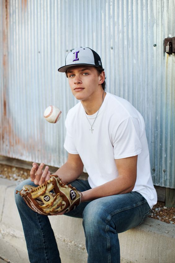 high school senior baseball pictures