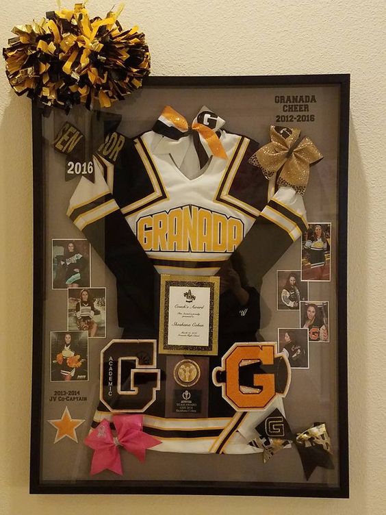 cheer graduation frame